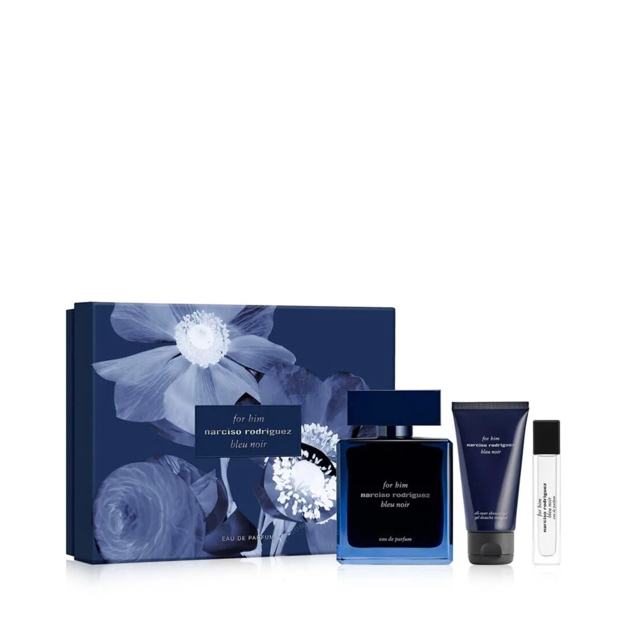 Imagen del kit Cofre For Him Bleu Noir Parfum 100 ML